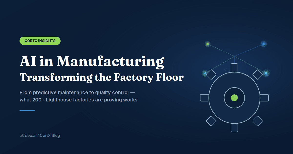 AI in Manufacturing: How Artificial Intelligence Is Transforming the Factory Floor
