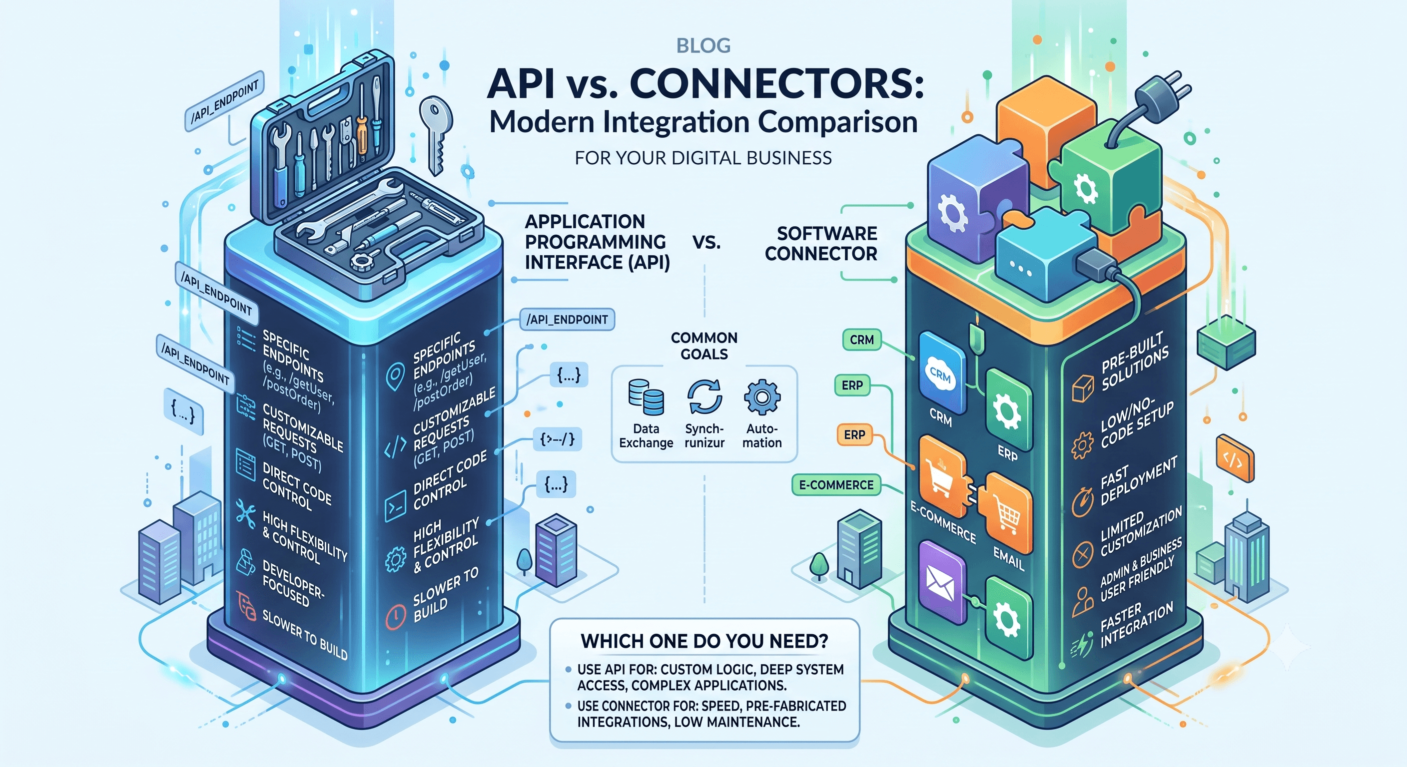 API vs Connector: What's the Difference? A Complete Guide