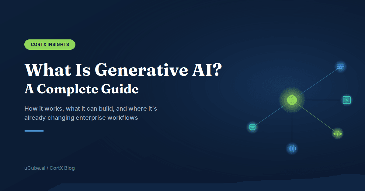 What Is Generative AI? A Complete Guide